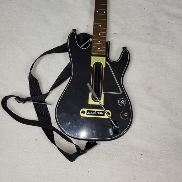 Guitar Hero Guitar Controller Activision 0000654 No Dongle Xbox 360 Video Games - Picture 9 of 11